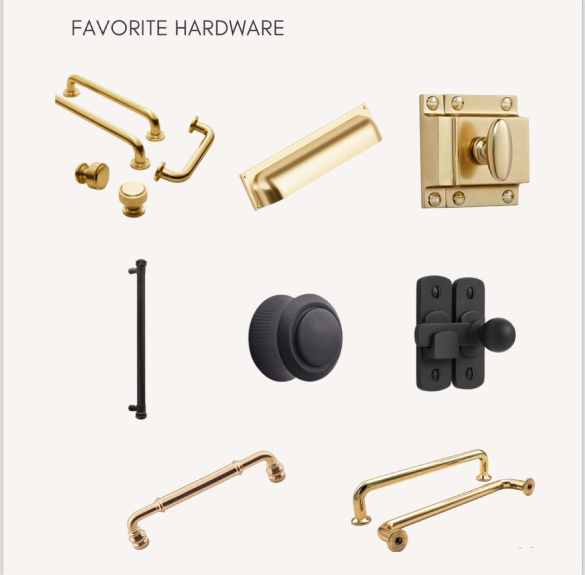Hardware can change the whole  room! Here are a few of my favorite timeless looks. Modern farmhouse. 

#LTKhome