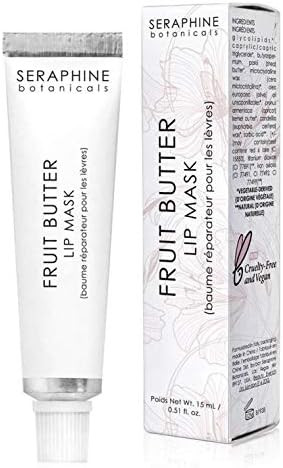 Seraphine Botanicals Fruit Butter - Lip Mask Overnight Lip Mask for Intense Hydration 0.51 fl oz | Amazon (US)