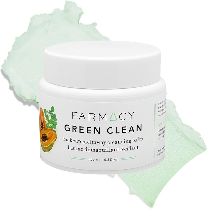 Farmacy Makeup Remover Cleansing Balm - Green Clean Waterproof Makeup Remover Balm + Oil Cleanser... | Amazon (US)