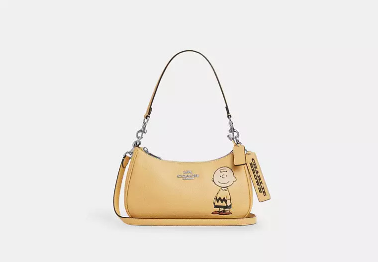 Coach X Peanuts Teri Shoulder Bag With Charlie Brown | Coach Outlet US