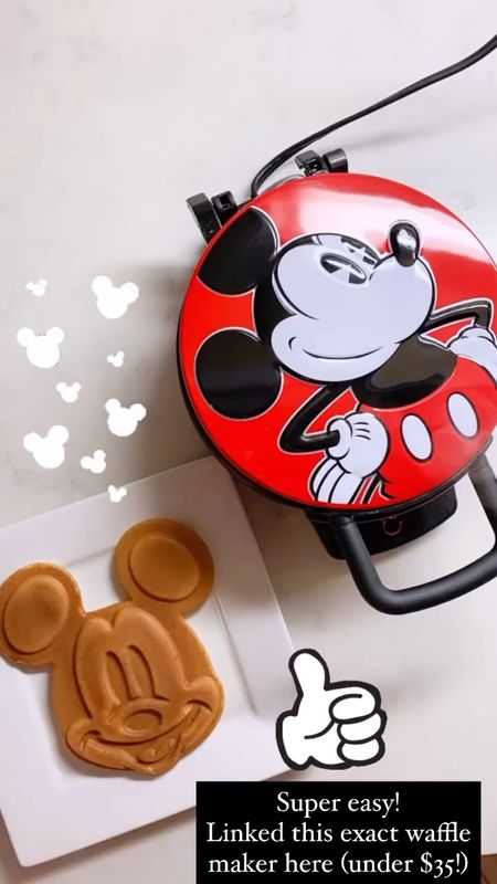 Mickey waffle maker, mickey pancake maker, fun breakfast for kids

#LTKkids #LTKhome #LTKfamily