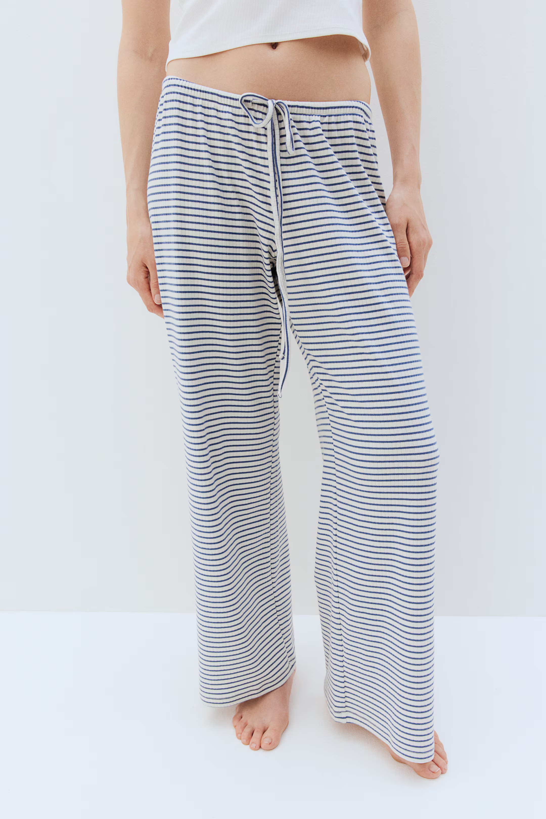 Wijde tricot broek | H&M (DE, AT, CH, NL, FI)