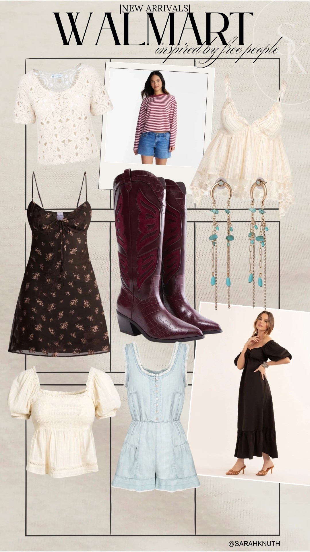 Walmart, new arrivals inspired by free people