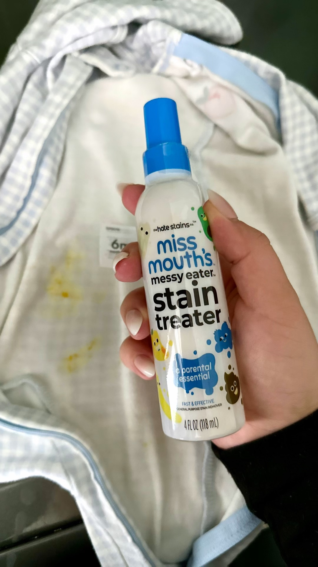 Every moms dream! Thank you @Target for picking up Miss mouths stain treated. So happy I can now get this on my target runs. A must if you have children or a husband! 

#missmouths #stainremover #target 

#LTKKids #LTKmomlife #LTKBaby