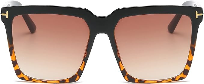 AIEYEZO Oversized Square Sunglasses for Women Men Fashion Big Frame Shades Outdoor Sports Driving... | Amazon (US)