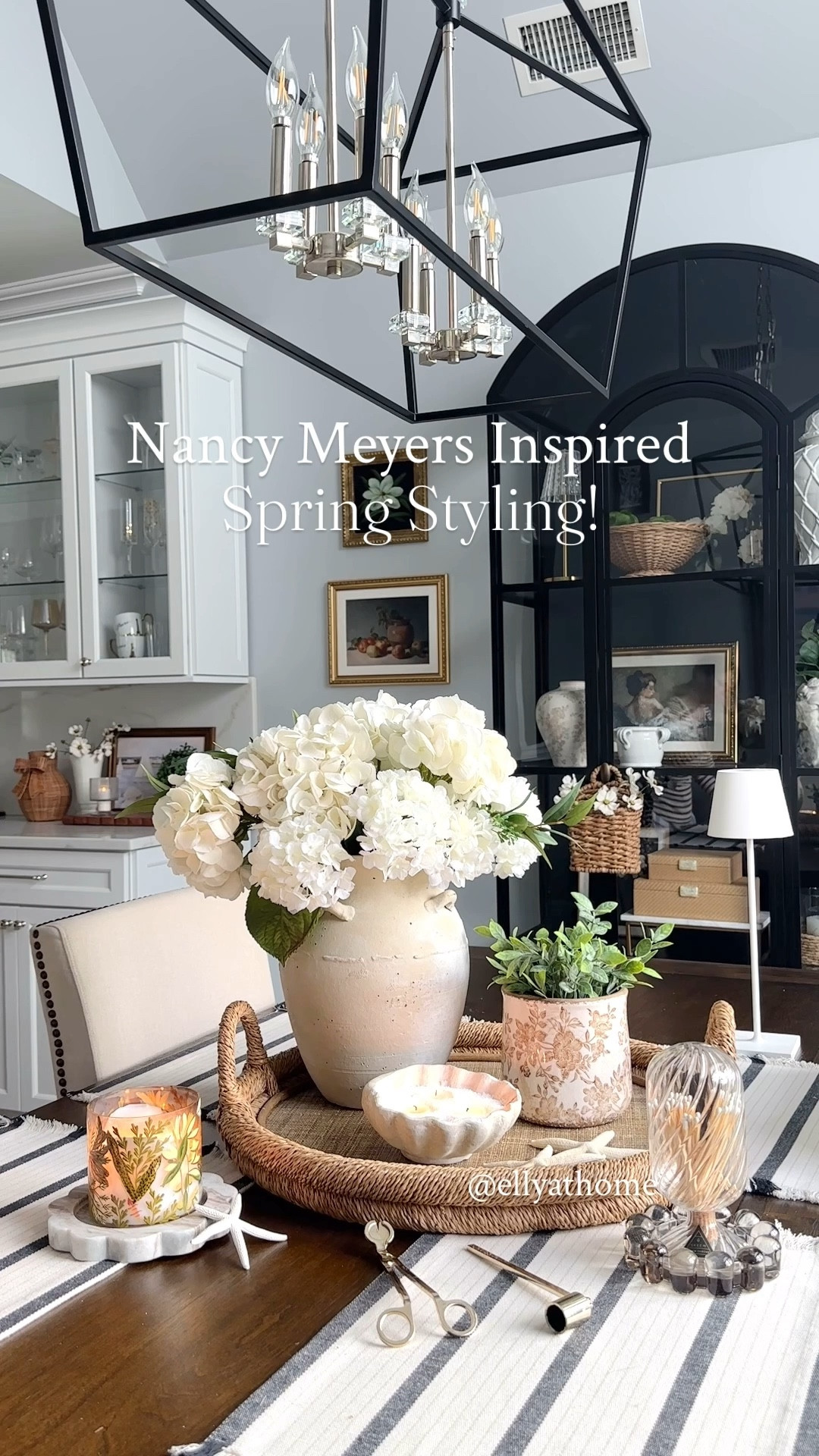 New spring to summer tray styling with new beautiful new statement vase from Pottery Barn! Shell candles, best selling painted candle ships free, favorite planter🤎🤍. New artwork, florals, display cabinet +more new finds! Target, At Home

#LTKdayinmylife #LTKSaleAlert #LTKHome