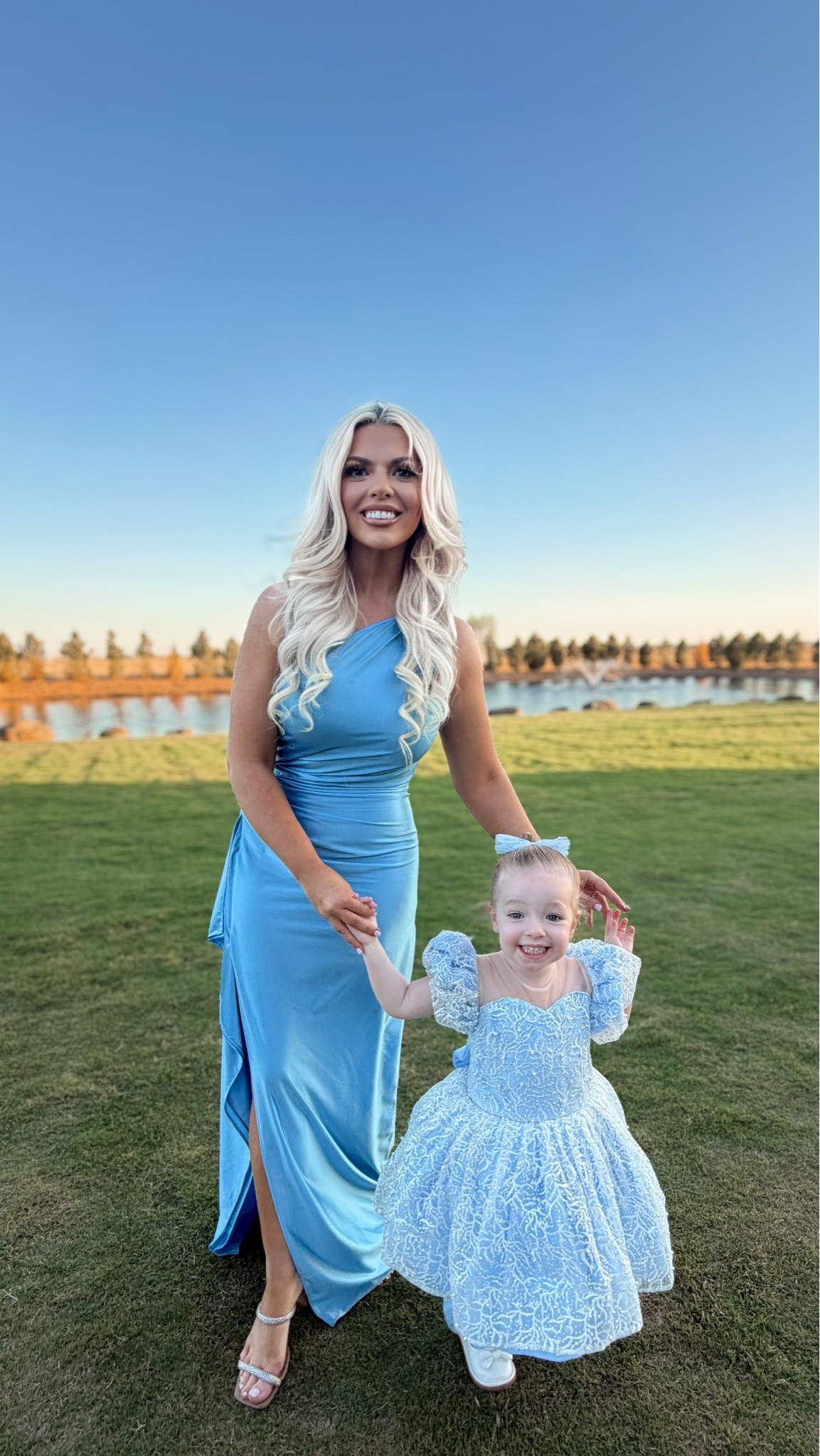 A little wind blown hair never hurts! A little mommy and me wedding guest edition. 💕 

Wearing a medium. 
Amazon wedding guest dress, Etsy dress, mommy and me

#LTKKids #LTKWedding #LTKmomlife