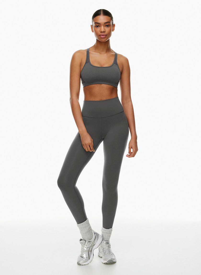 Golden Women's Life Atmosphere Hi-Rise Leggings in Coal Grey | 8 | Aritzia