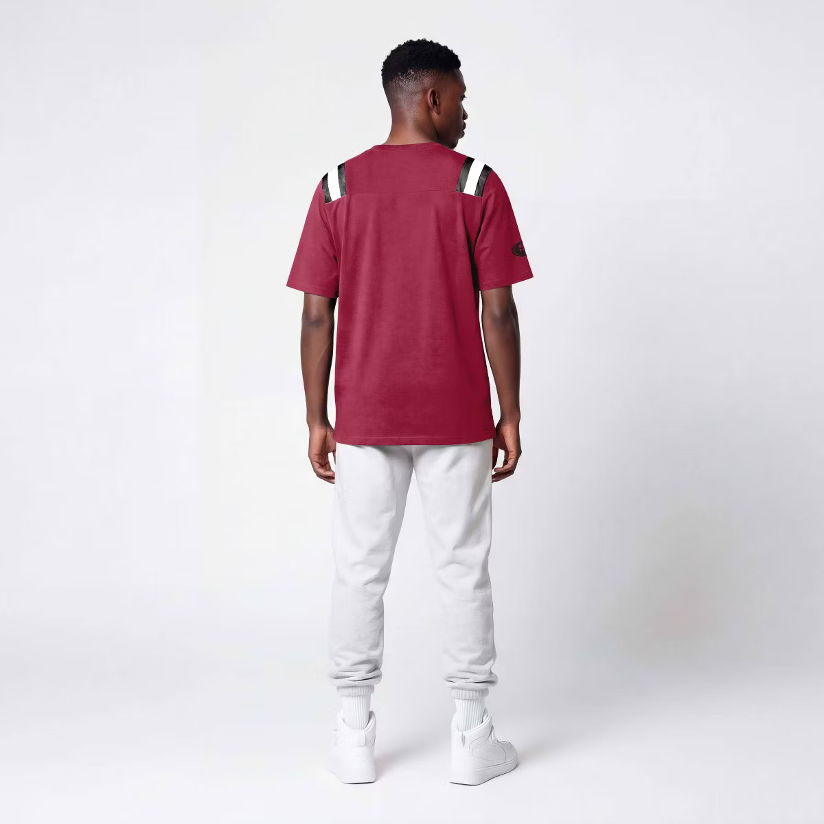 NFL San Francisco 49ers Men's Champion Short Sleeve Fashion T-Shirt - S | Target