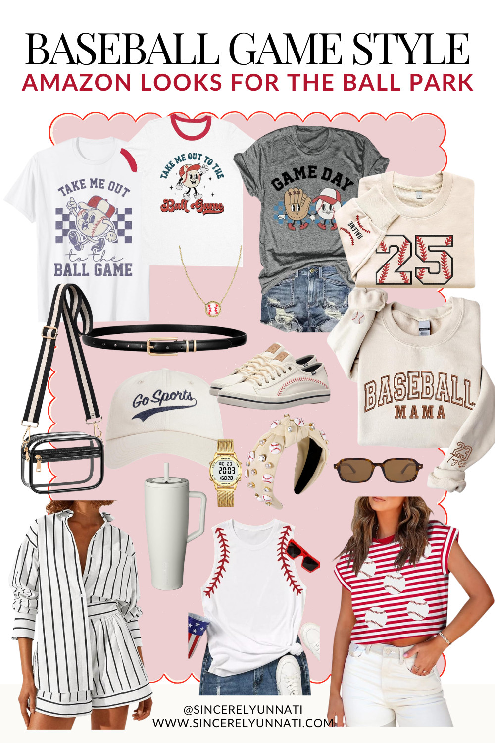 Amazon Looks for the Ball Park: Baseball Game Style
Baseball style, Game Day Looks, Baseball style, Amazon looks for less 

 

#LTKgrwm #LTKootd #LTKmomlife