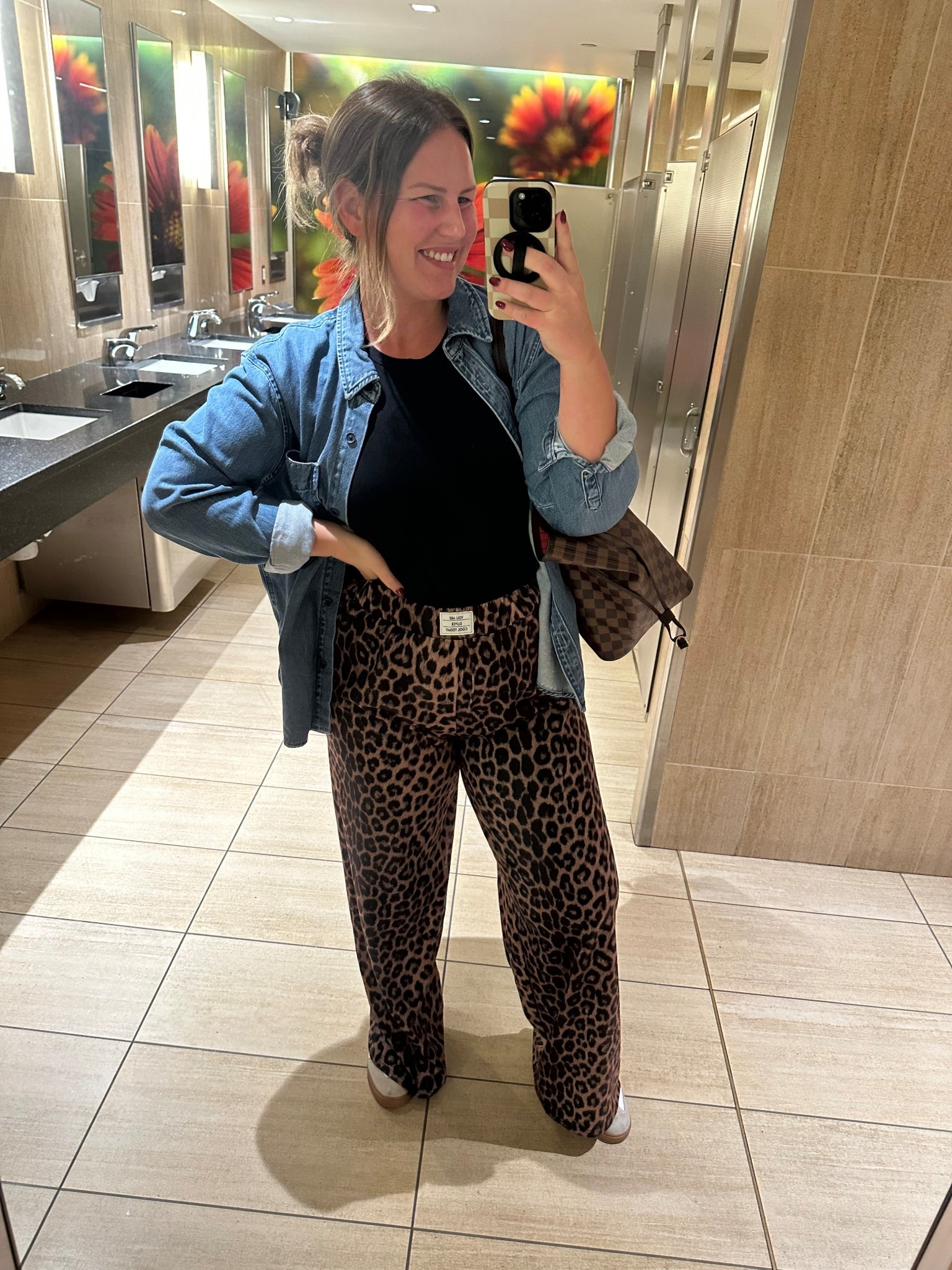 Wearing xl denim top
XL bottoms from Amazon 

#LTKSeasonal #LTKMidsize #LTKStyleTip