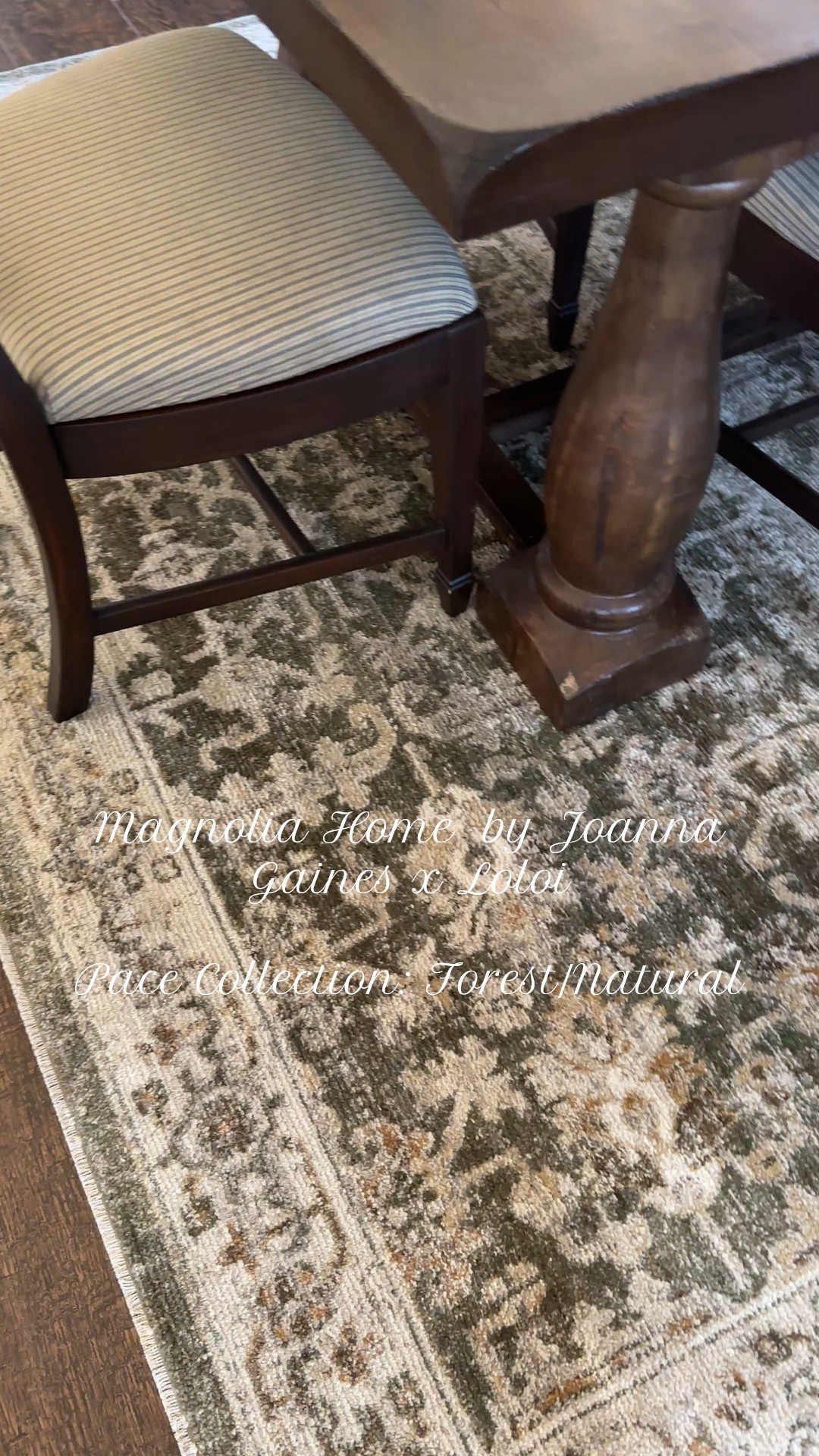 New Magnolia Home by Joanna Gaines x Loloi Rug- Pace Collection in Forest/Natural

#LTKHome