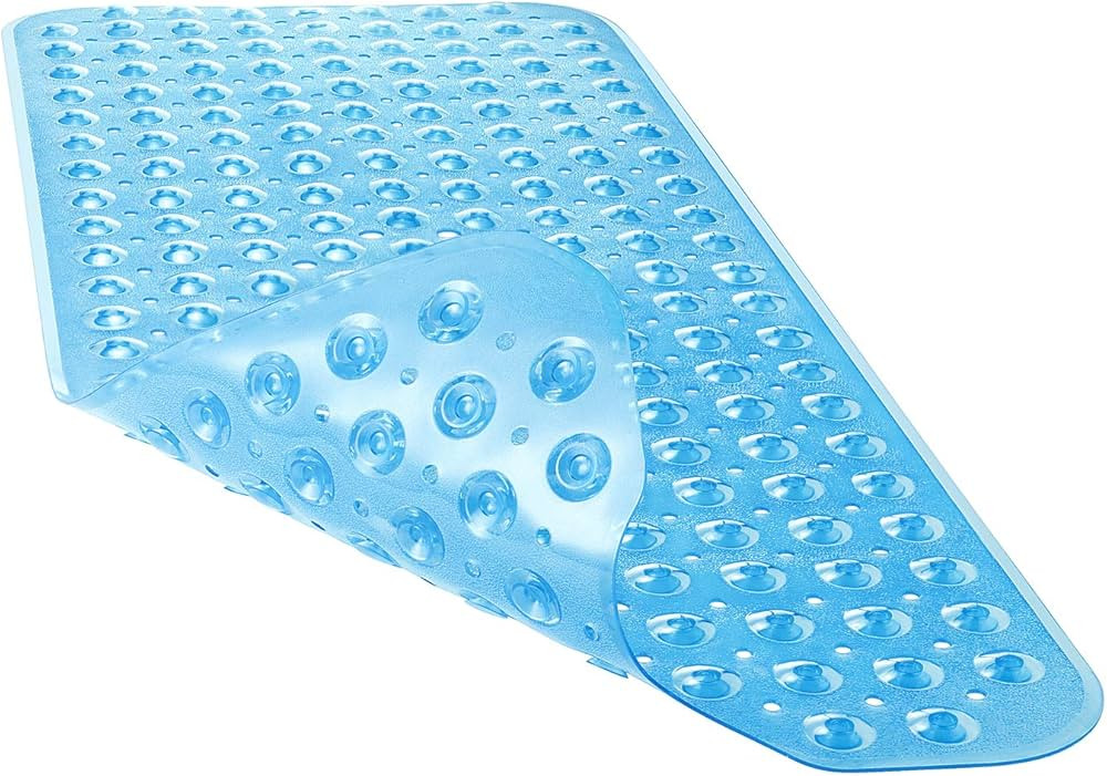 YINENN Bath Tub Shower Mat 40 x 16 Inch Non-Slip and Extra Large, Bathtub Mat with Suction Cups, ... | Amazon (US)