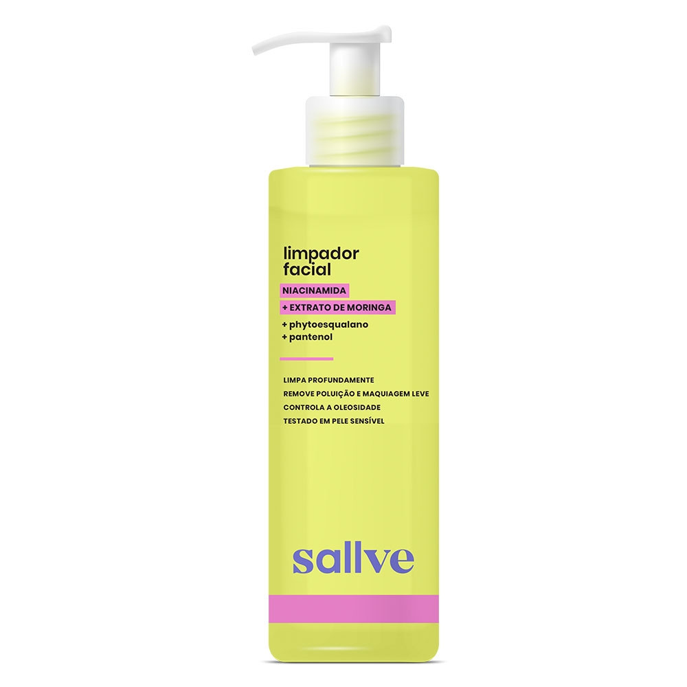 Limpador Facial Sallve 300Ml | DrogaRaia (BR)