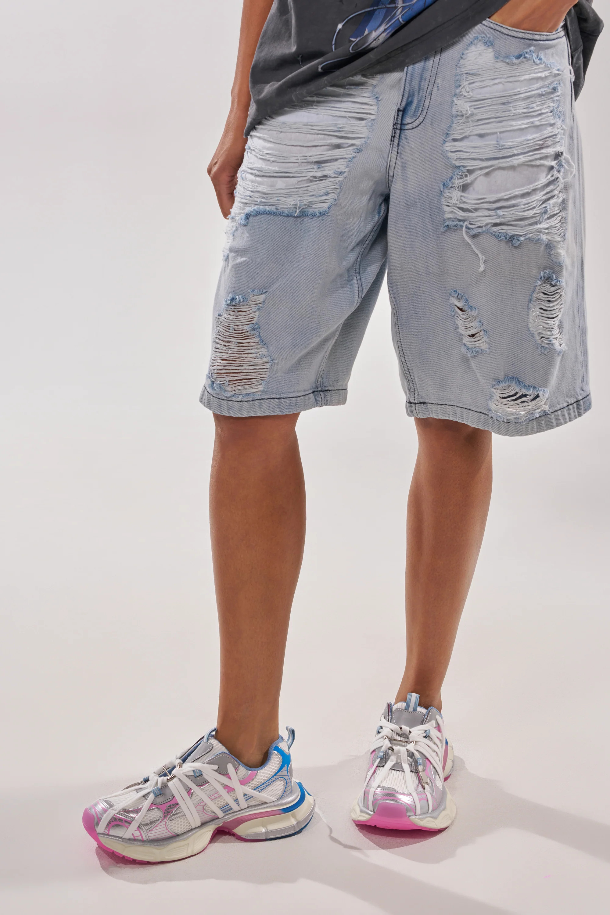 AZALEA WANG RANGLE PINK MULTI LACE SNEAKER | AKIRA