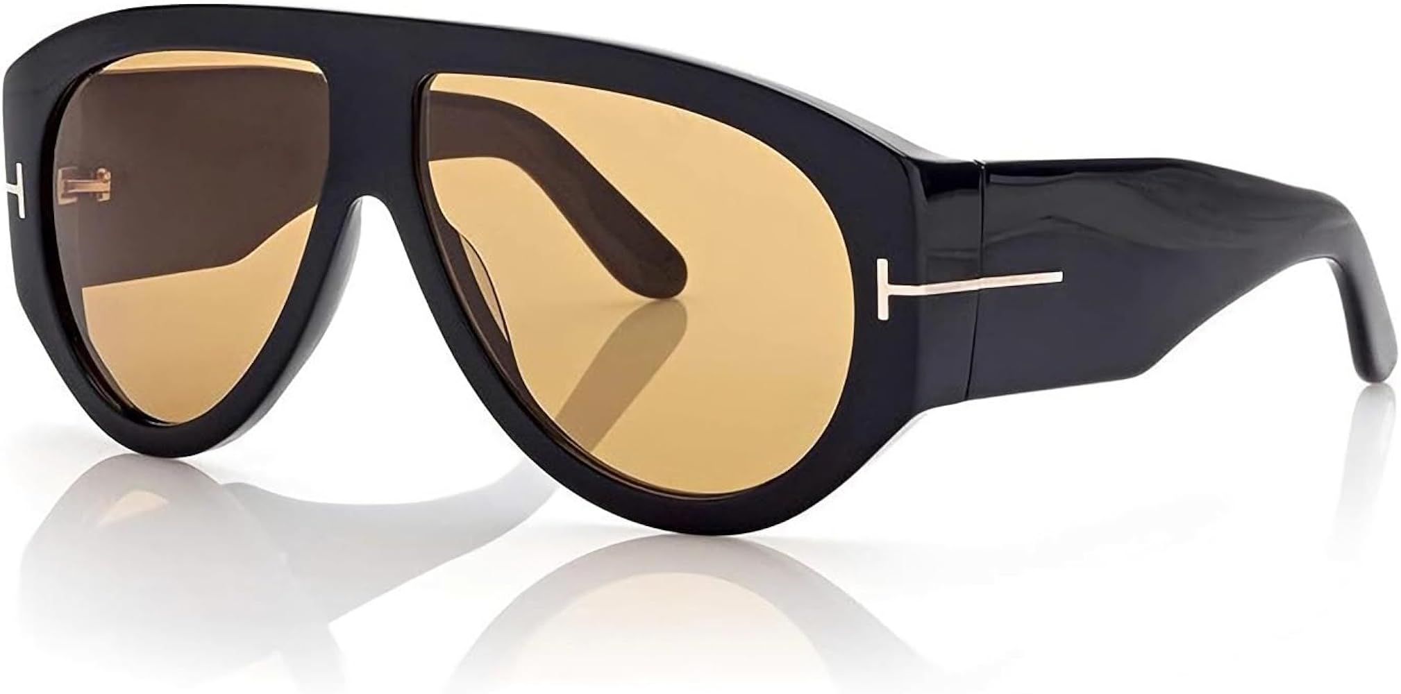 OSAGAMA Trendy Retro Oversized Aviator Sunglasses for Women Men 70s Unique Luxury Thick Classic S... | Amazon (US)