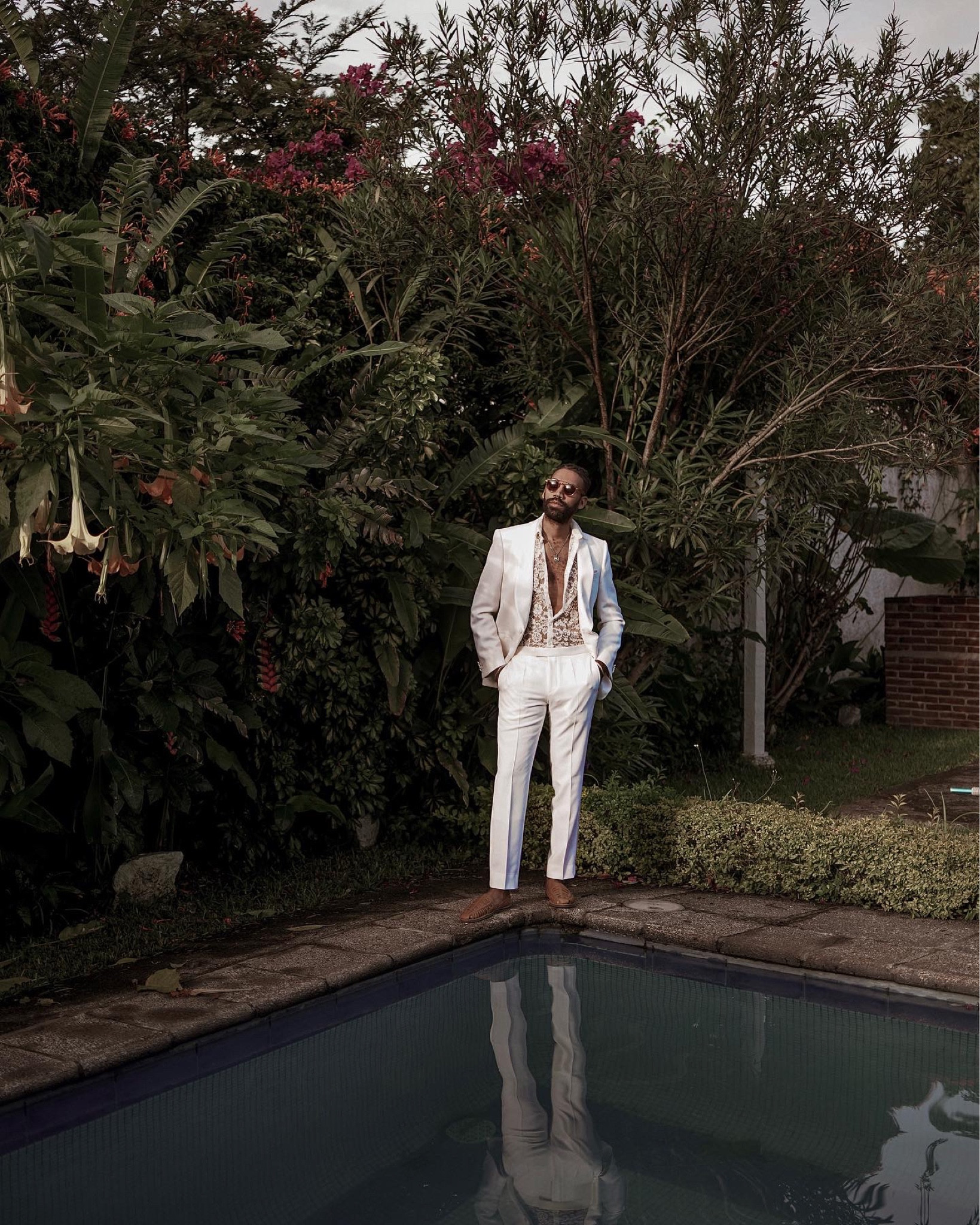 Ivory tuxedo with the tan shoes for the win. 

#LTKstyletip #LTKtravel #LTKmens