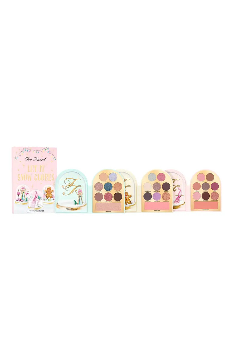 Let It Snow Globes 3-Piece Makeup Palette Gift Set $306 Value | Nordstrom Rack