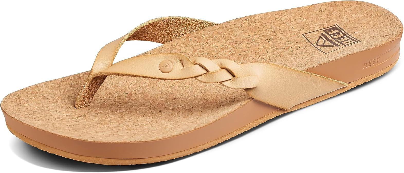REEF Women's Cushion Court Twist Flip Flops | Amazon (US)