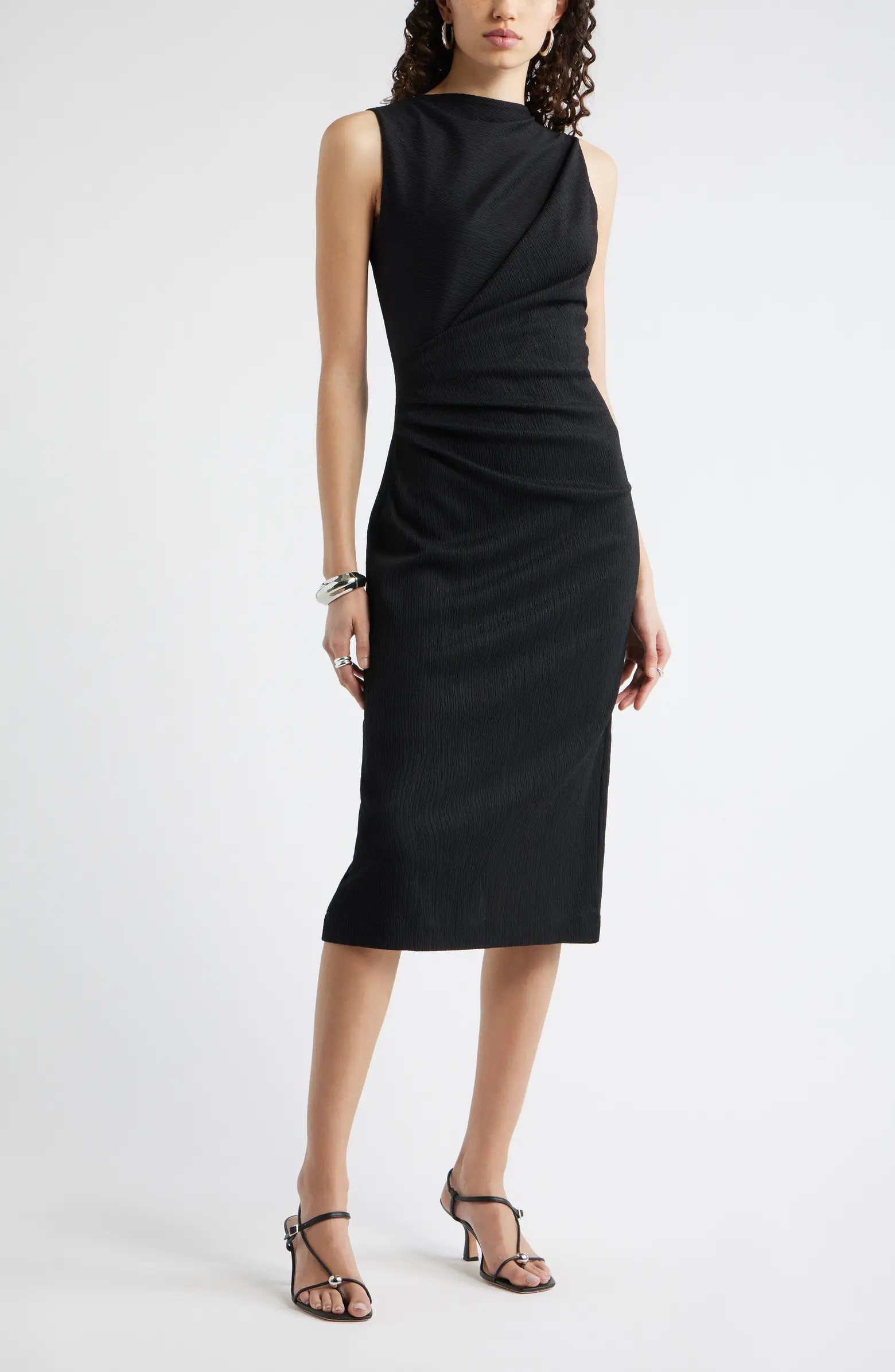 Ruched Midi Dress | Nordstrom