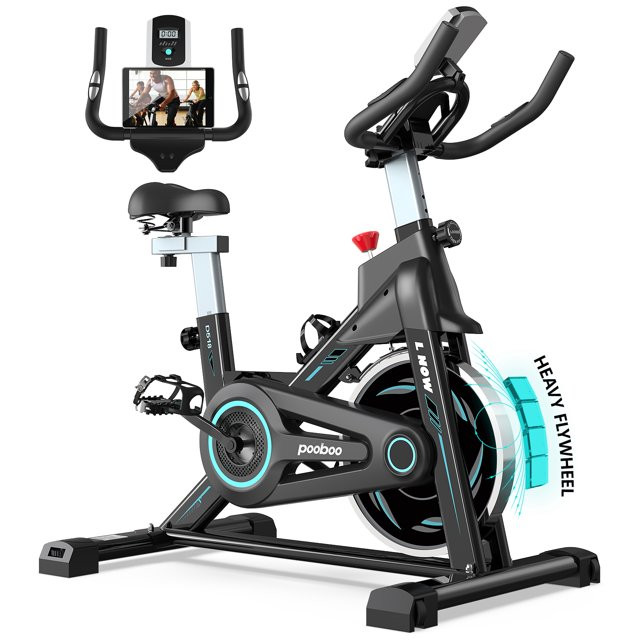 Pooboo Indoor Cycling Bike Magnetic Stationary Exercise Bikes Home Cardio Workout Bicycle Machine... | Walmart (US)