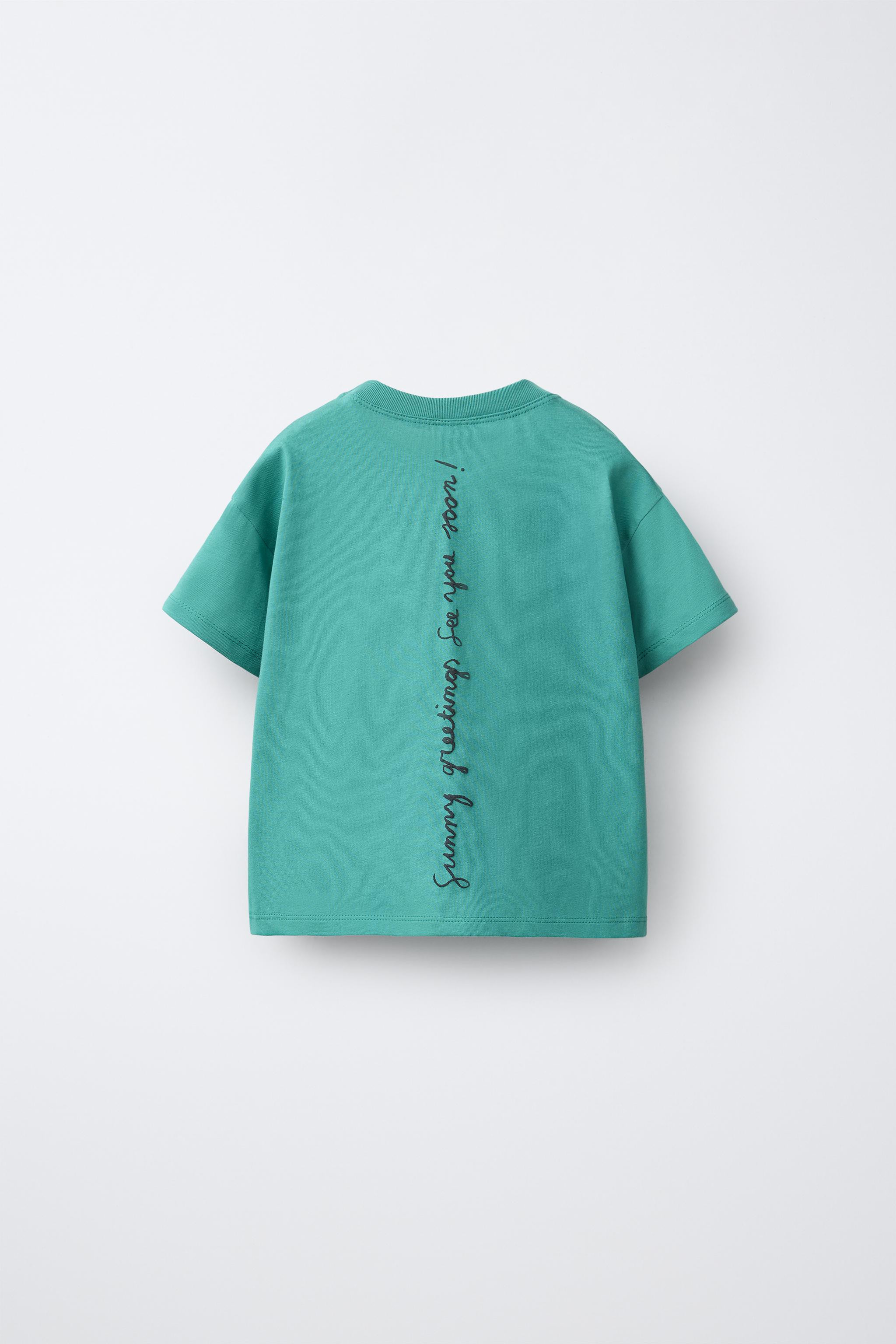ICE CREAM AND SAILING BOATS T-SHIRT ISABELLE VANDEPLASSCHE © | Zara UK