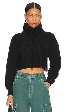 MORE TO COME Sloane Turtleneck Sweater in Black from Revolve.com | Revolve Clothing (Global)