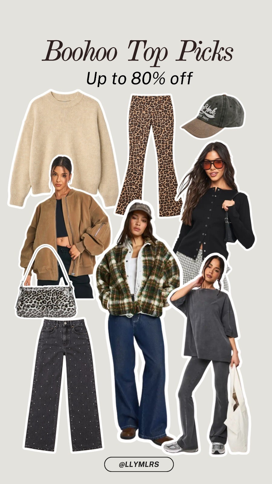 Boohoo Top Picks🤍 Up to 80% off everything!!


Leopard print flare trousers, Oversized T-Shirt, Shoulder bag, Teddy jacket, Long Sleeve Top, Suede Oversized Bomber Jacket

#LTKsale #LTKwinter #LTKuk