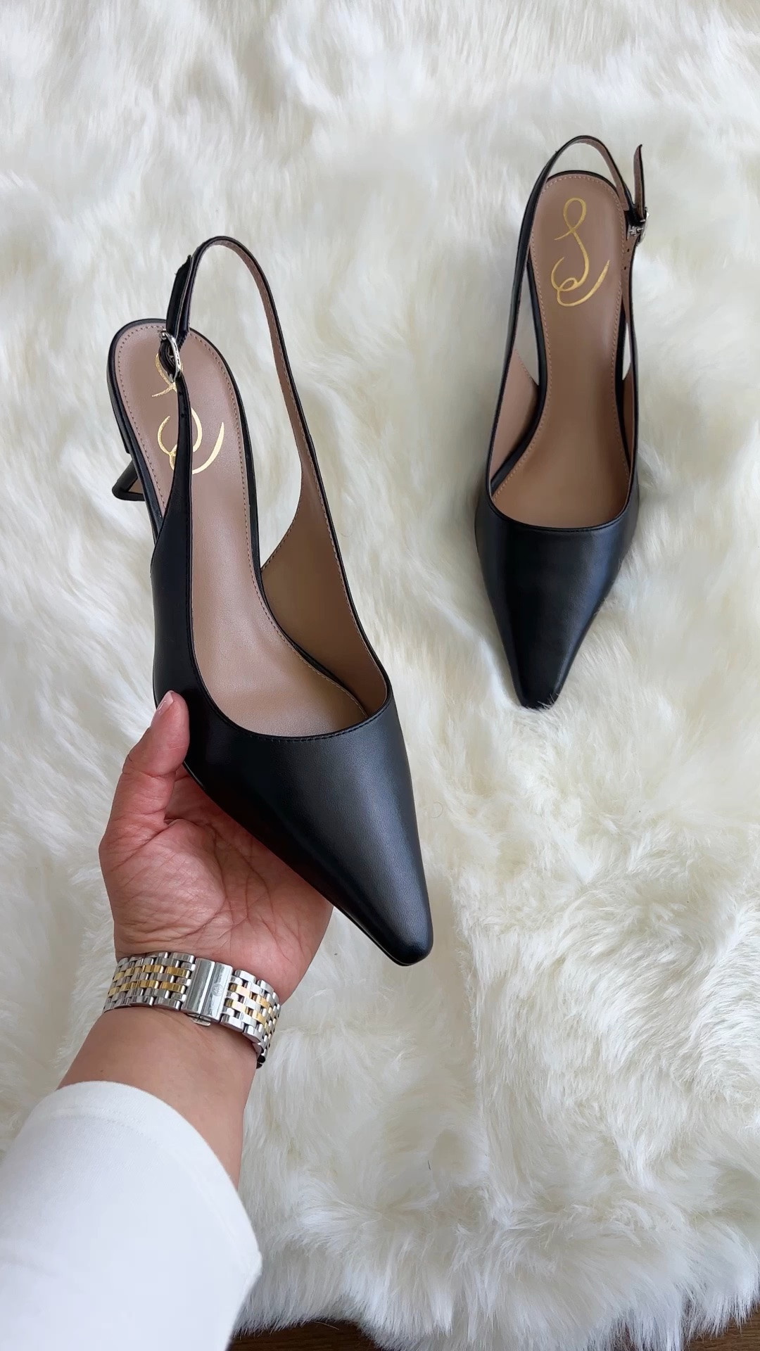 Sam Edelman Bianka heels on sale 20% off with code FALL20. The perfect black heels for fall outfits! Love these shoes for workwear, dresses, skirts, trousers pants or jeans! They’re beautiful in person and such a great heel height! Available in lots of colors, textures and patterns like leather, suede and animal prints like leopard, zebra, etc. Can be worn with both dressy and casual outfits. I have these heels  in several other colors. True to size. Lots of other popular Sam Edelman styles also on sale. Linked them below! 

@Zappos

#LTKSaleAlert #LTKOver40 #LTKWorkwear