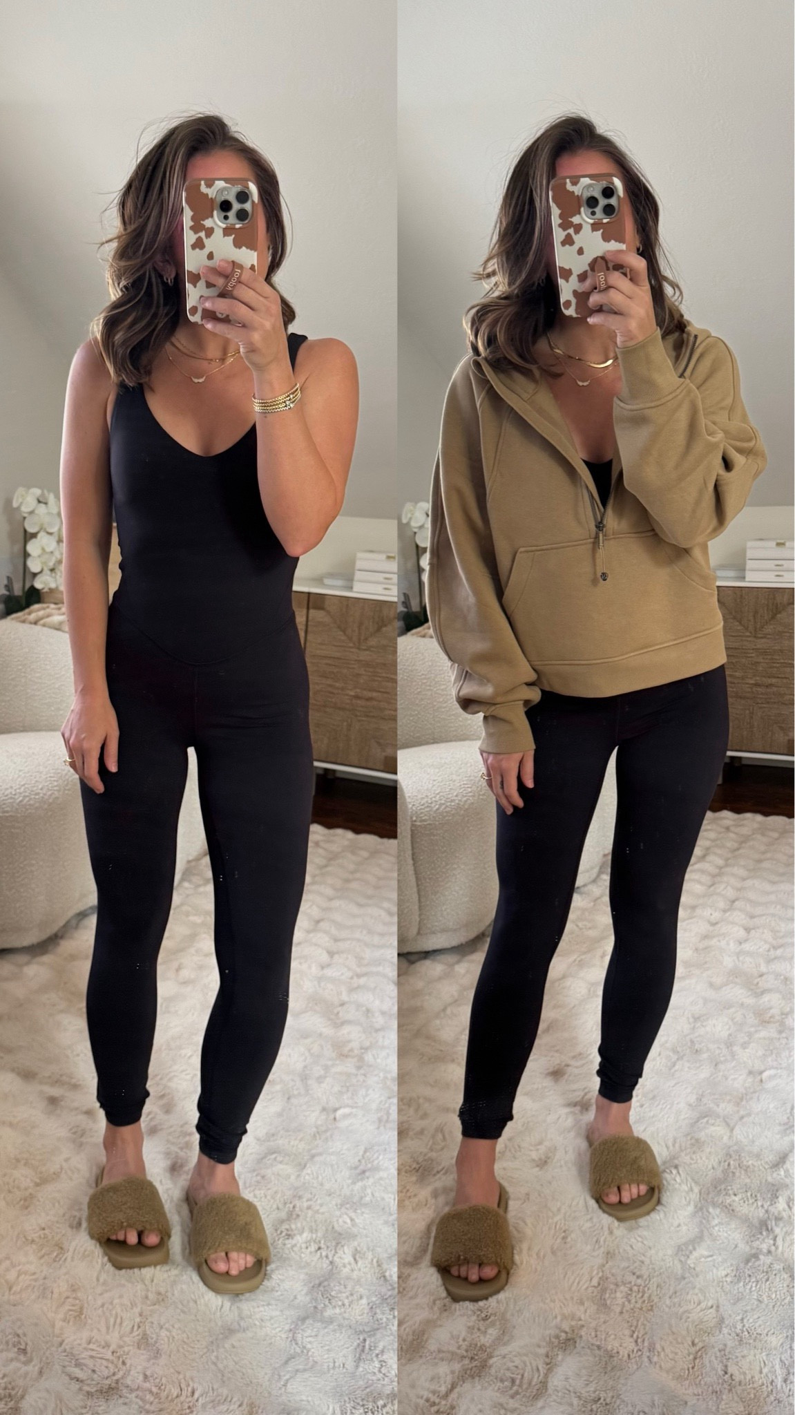 Black Lululemon onsie jumpsuit size 4
Lululemon scuba half zip size xs 
Fleece slides size 7
Lululemon belt bag

#lululemon #laurabeverlin #comfy #LTKCyberWeek

#LTKSaleAlert #LTKGiftGuide #LTKFitness