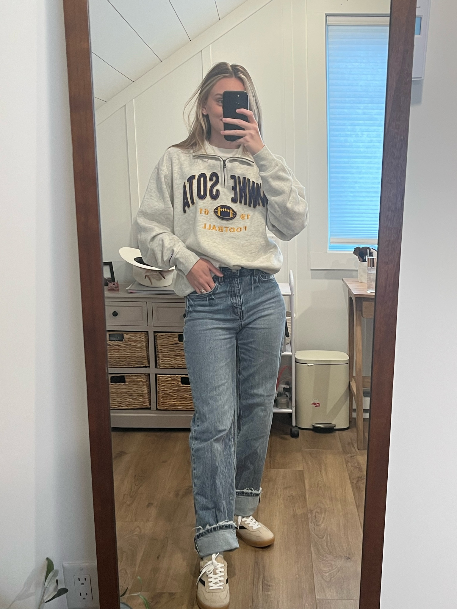 SKOL VIKES
No link for the quarter zip, it’s from a local shop 

#LTKSeasonal #LTKHoliday #LTKStyleTip