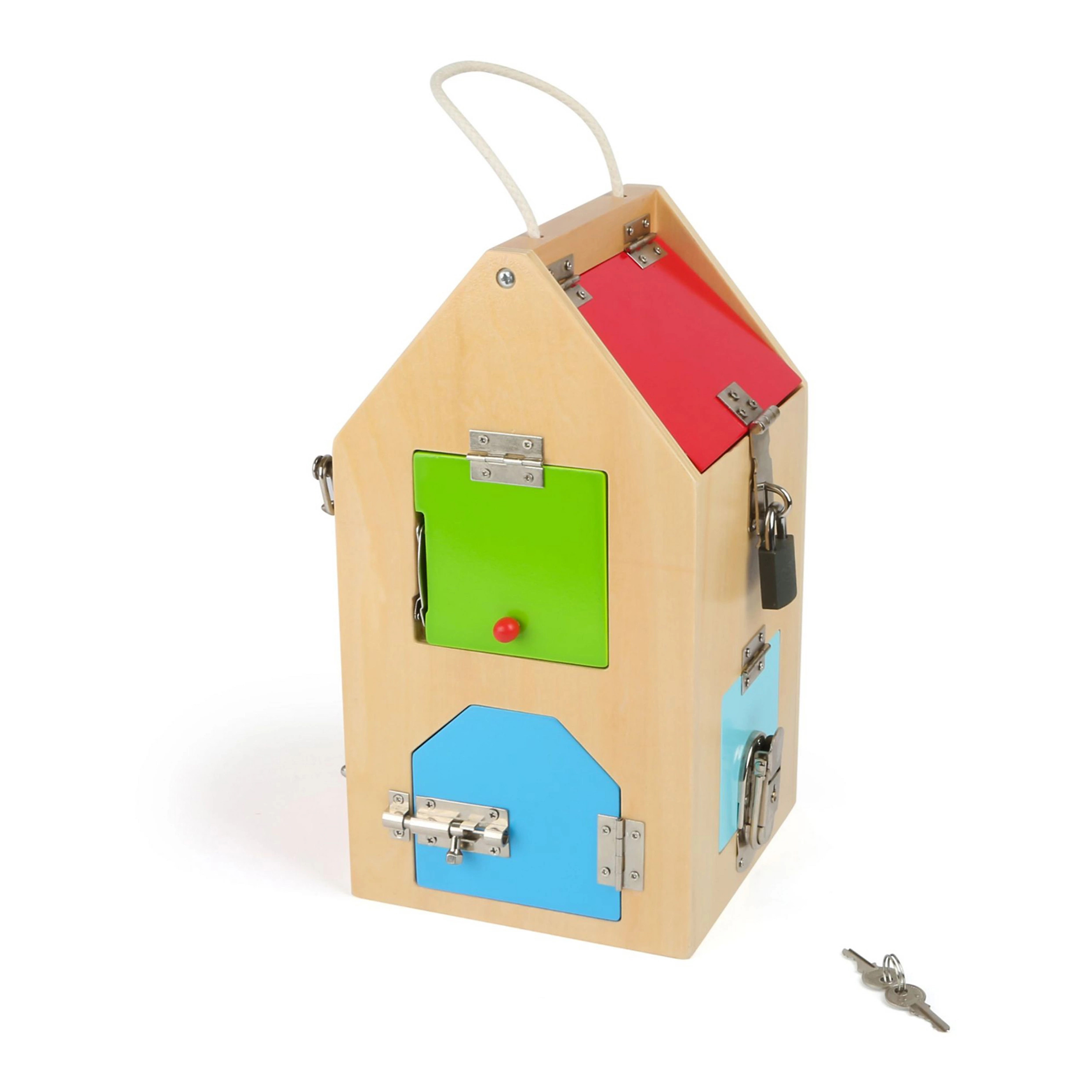 Small Foot Wooden Toys Big House Of Locks Playset | Kohl's