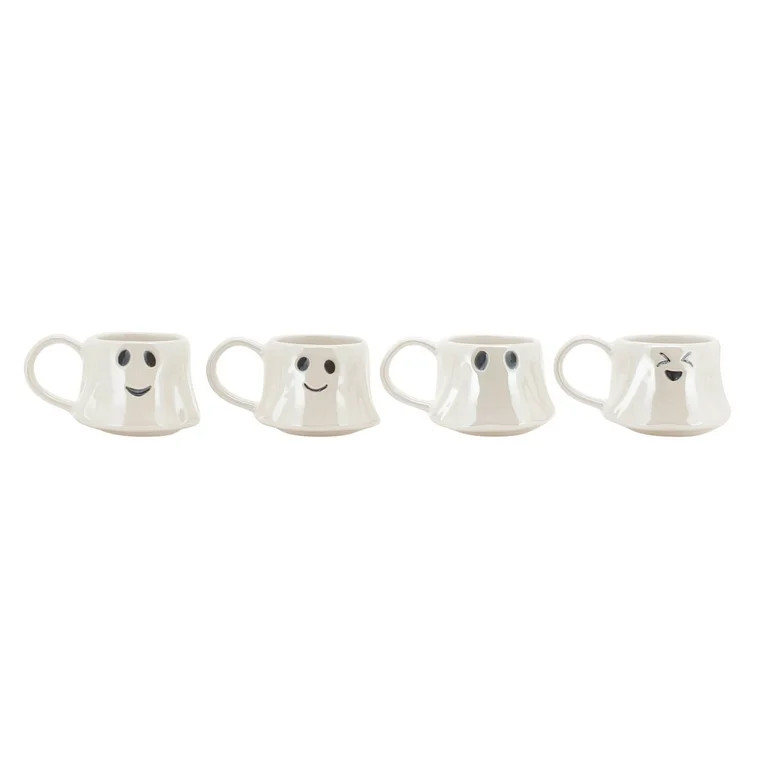 WAY TO CELEBRATE HALLOWEEN GHOST ESPRESSO MUG STACK | Walmart (US)