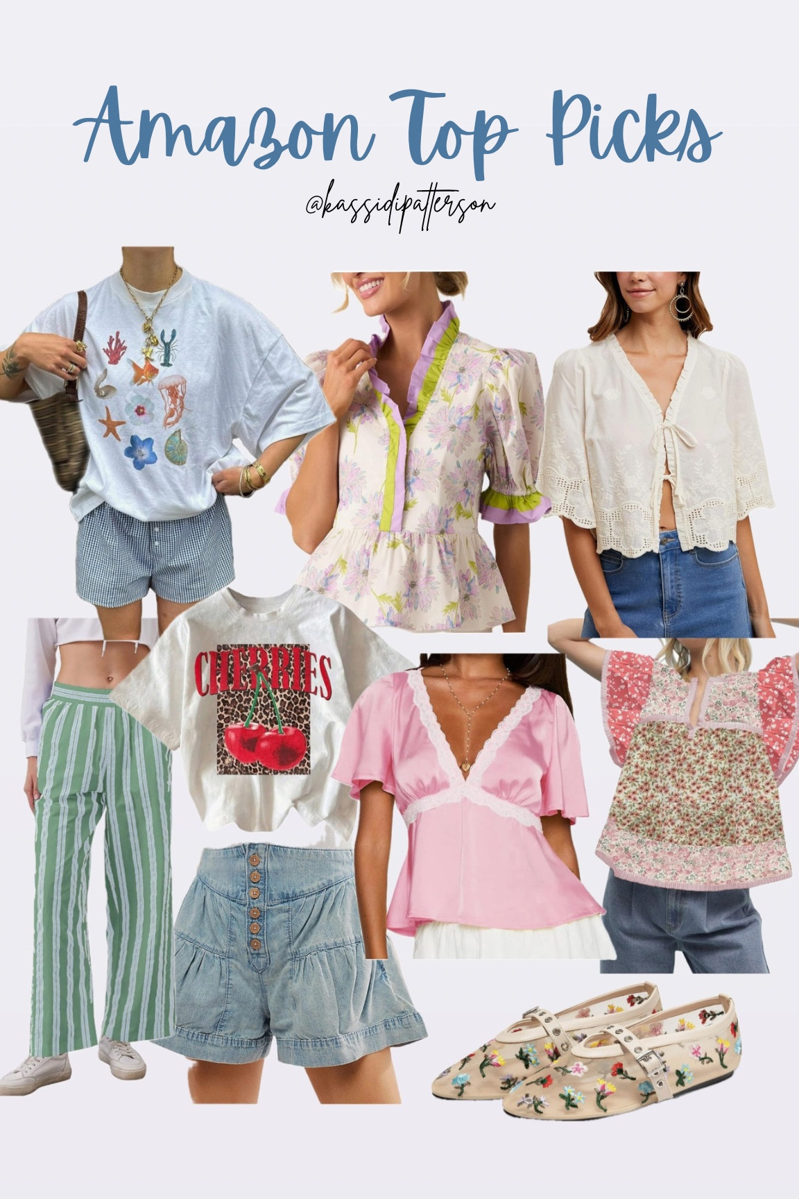 My favorite Amazon finds this week for summer ☀️ graphic tee, y2k style, work blouse, women’s blouse, summer outfits

#LTKSeasonal #LTKU #LTKfindsunder50