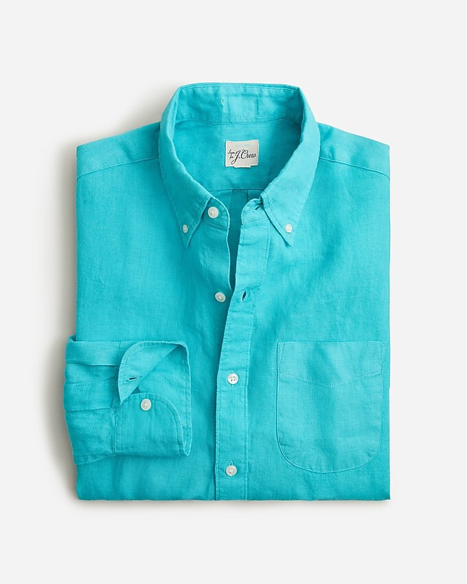 Slim Baird McNutt Irish linen shirt | J. Crew US
