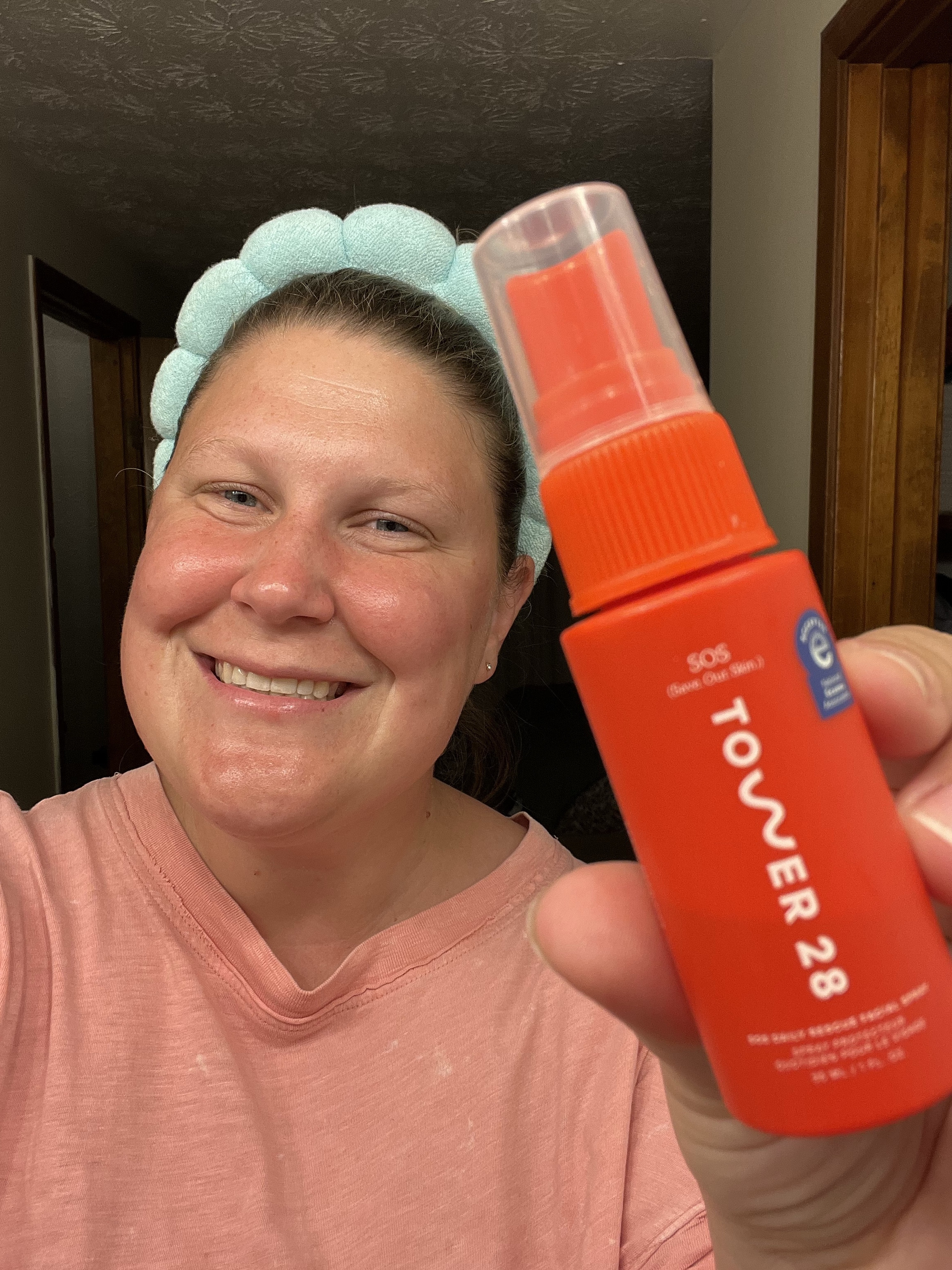 This spray is magic in a bottle 💧 The Tower 28 SOS Daily Rescue Spray calms, soothes, and resets my skin — especially when it’s feeling irritated, stressed, or breaking out. It’s a must-have in my skincare routine and gentle enough for sensitive skin! Pro tip: keep it in the fridge for an extra refreshing spritz. 🌿

#tower28 #sosspray #skincareroutine #skincaretips #cleanskincare #sensitivefriendly #skincarefinds #glowyskin #tiktokmadesmebuyit #skincarelovers #skincaremusthaves #skinreset #cleanskincareroutine #momskincare #skincarethatworks #dailyglow #beautyfinds #calmskin #acnefriendlyskincare #rednessrelief

#LTKBeauty #LTKFindsUnder50 #LTKActive