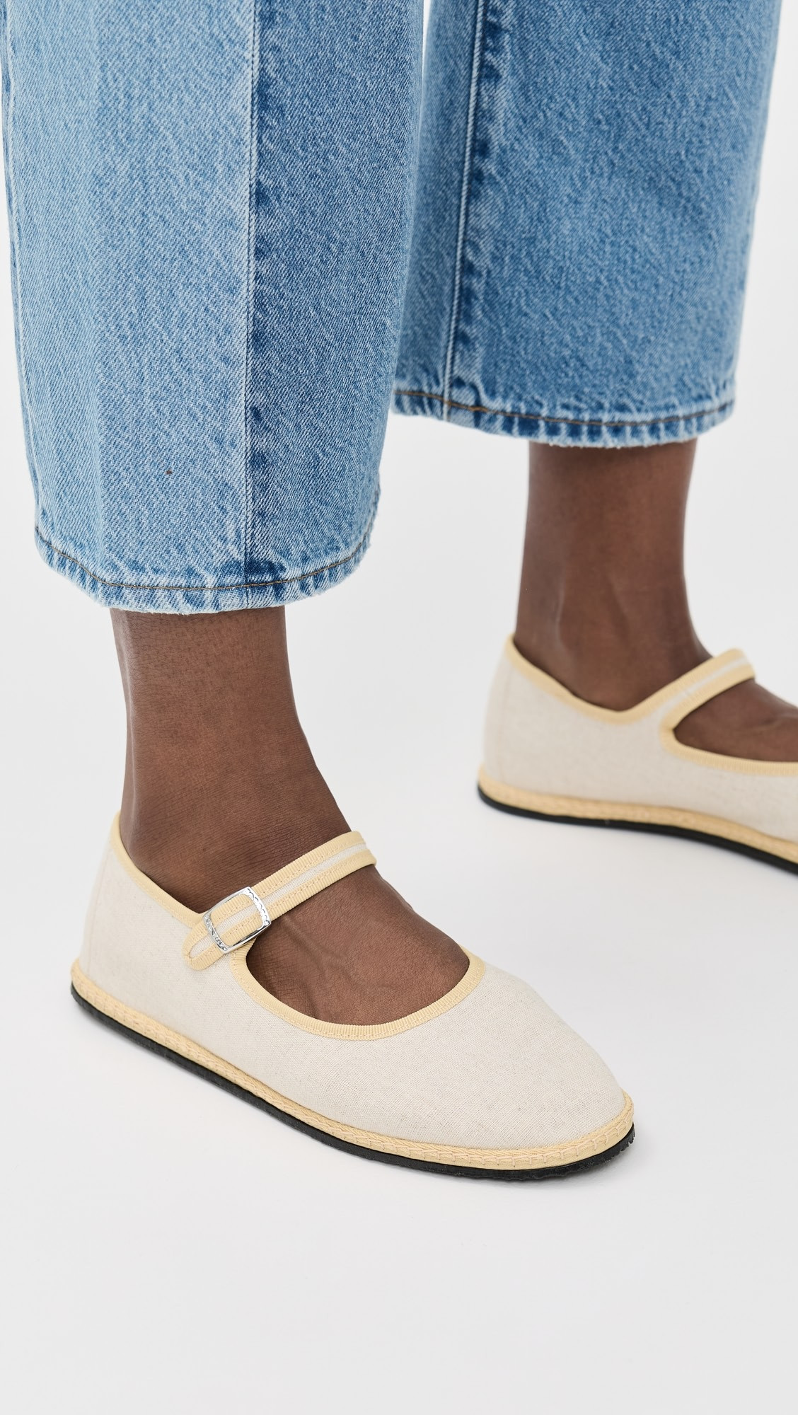 ViBi VENEZiA Classic Linen Mary Janes | Shopbop | Shopbop