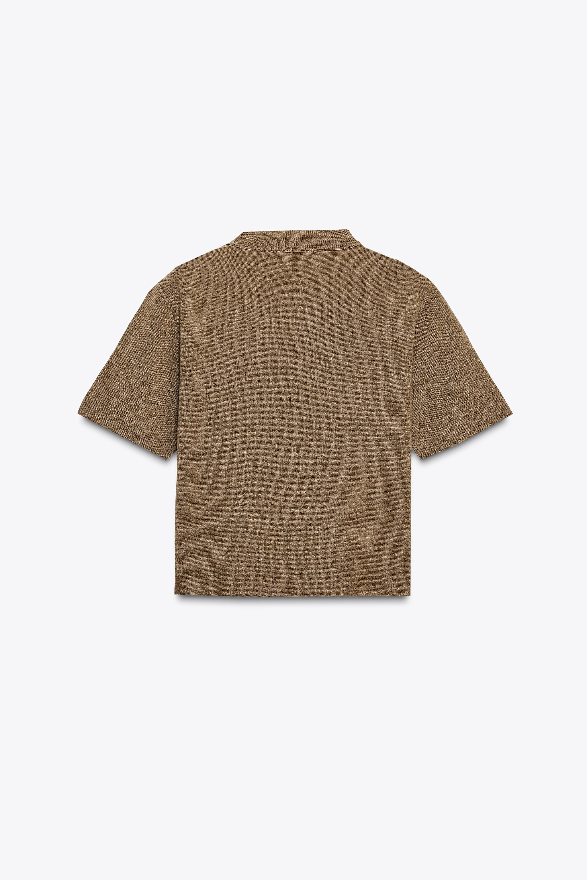 SHORT SLEEVE CARDIGAN | Zara UK