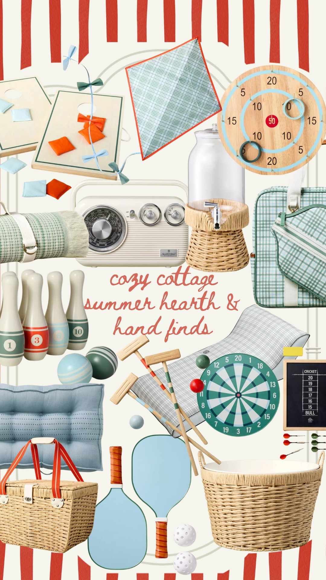 Cozy cottage heirloom hearth and hand finds dropping today! Outdoor entertaining, games, & so much more!! 

#LTKGiftGuide #LTKSeasonal #LTKFestival