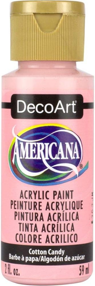 DecoArt DA347-3 Cotton Candy Americana Craft Paint, 2 oz | Amazon (US)