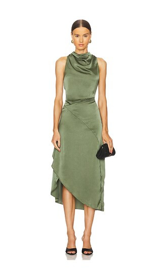HEARTLOOM Laurel Dress in Army. - size L | Revolve Clothing (Global)