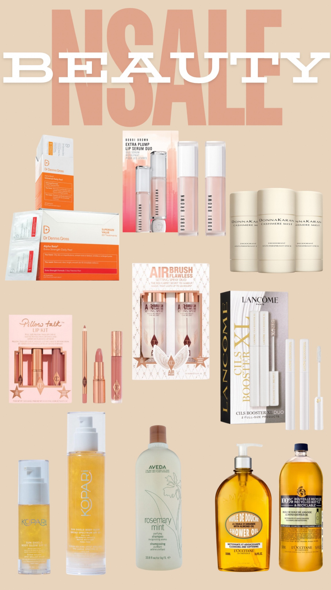 Beauty wishlist from the NSALE!! ✨

#LTKBeauty #LTKxNSale #LTKSummerSales