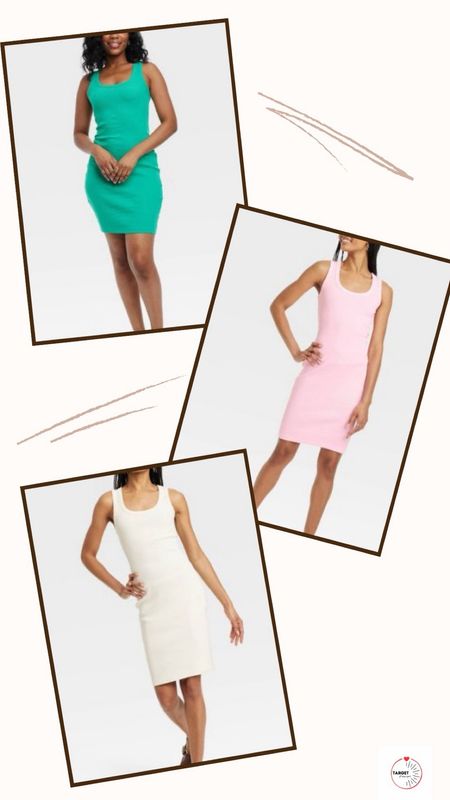 Universal Thread Sleeveless rib knit  Dress #target #targetstyle #targetfashion #targetdresses #targetfinds 