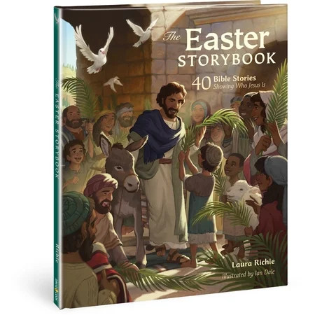Bible Storybook: The Easter Storybook : 40 Bible Stories Showing Who Jesus Is (Hardcover) | Walmart (US)
