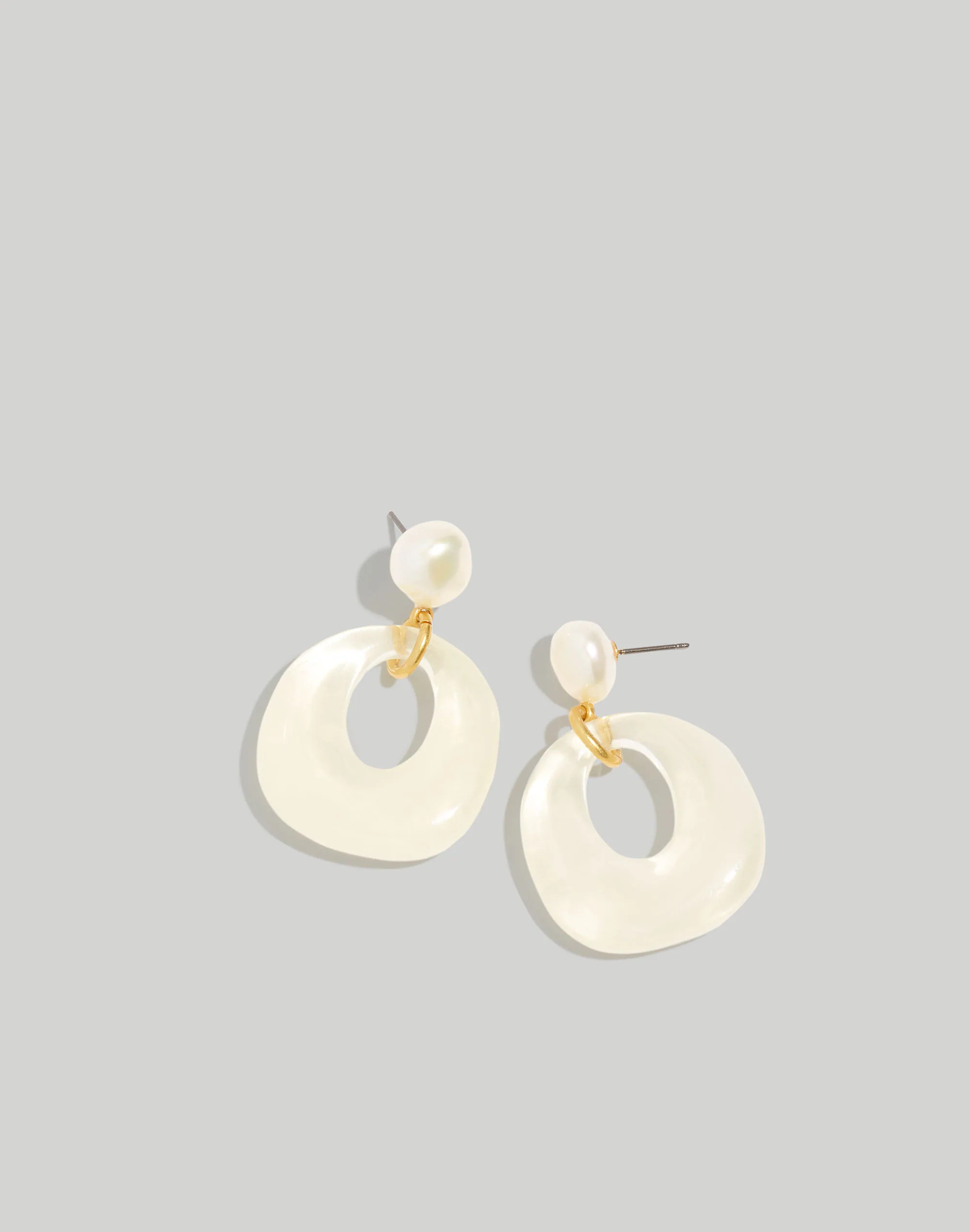 Freshwater Pearl Statement Drop Earrings | Madewell