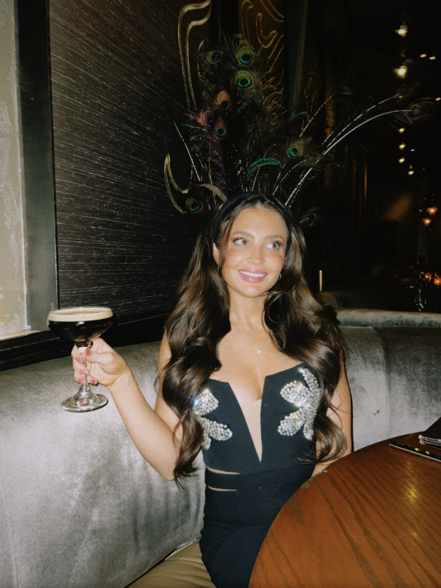 sachin and babi light blue dress What to Wear in Las Vegas in Winter: 4 Chic Looks You'll Love main image 0