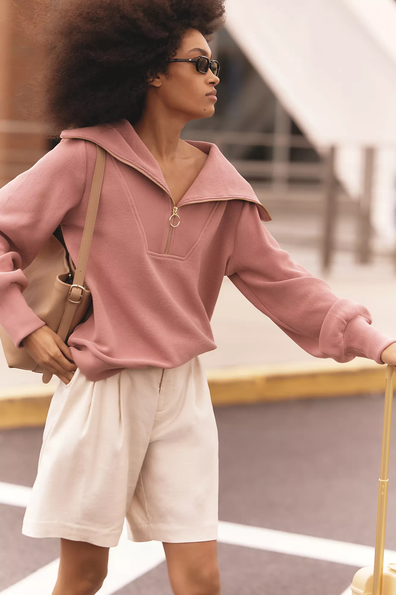 Varley Vine Half-Zip Pullover | Anthropologie (US)