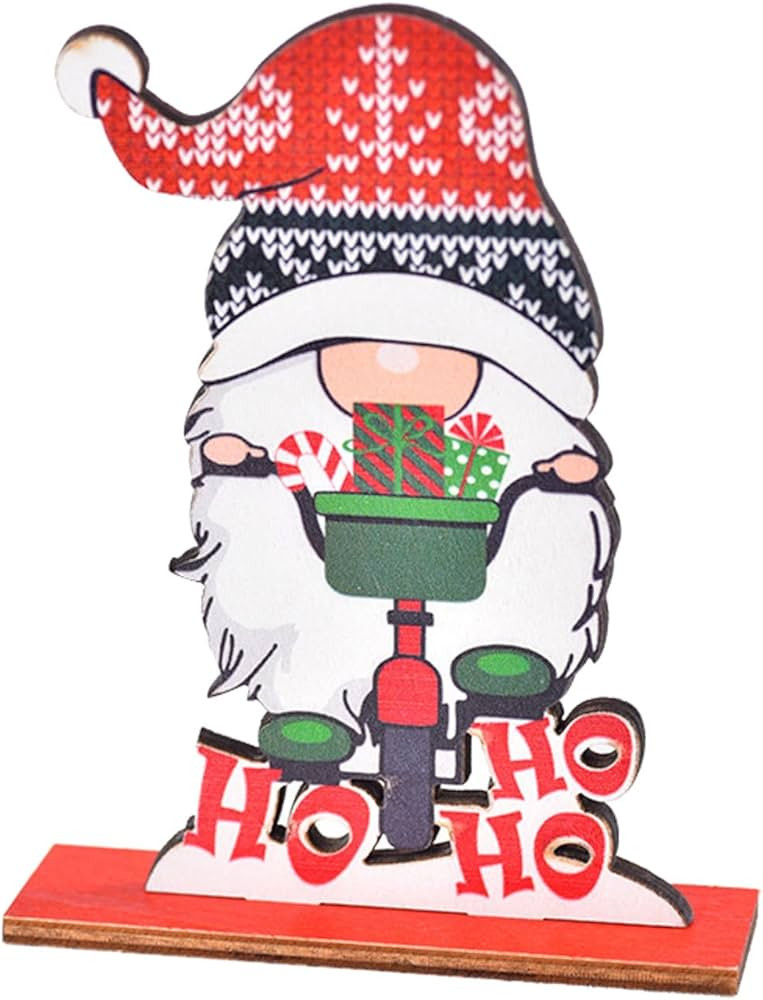 Christmas Decorations Indoor 2024 Ornament Christmas Decorations Painted Wooden Ornament Christma... | Amazon (US)