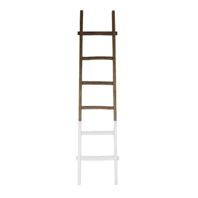 Rustic 6ft Tall Blanket Ladder, Decorative Freestanding Ladder For Storage - 19" x 2" x 76 | Birch Lane