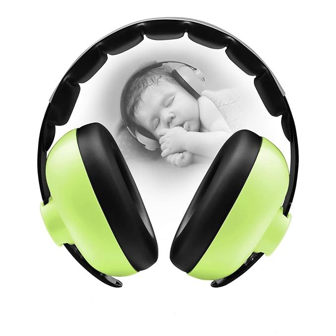 BBTKCARE Baby Ear Protection Noise Cancelling Headphones for Babies for 3 Months to 2 Years (Gree... | Amazon (US)